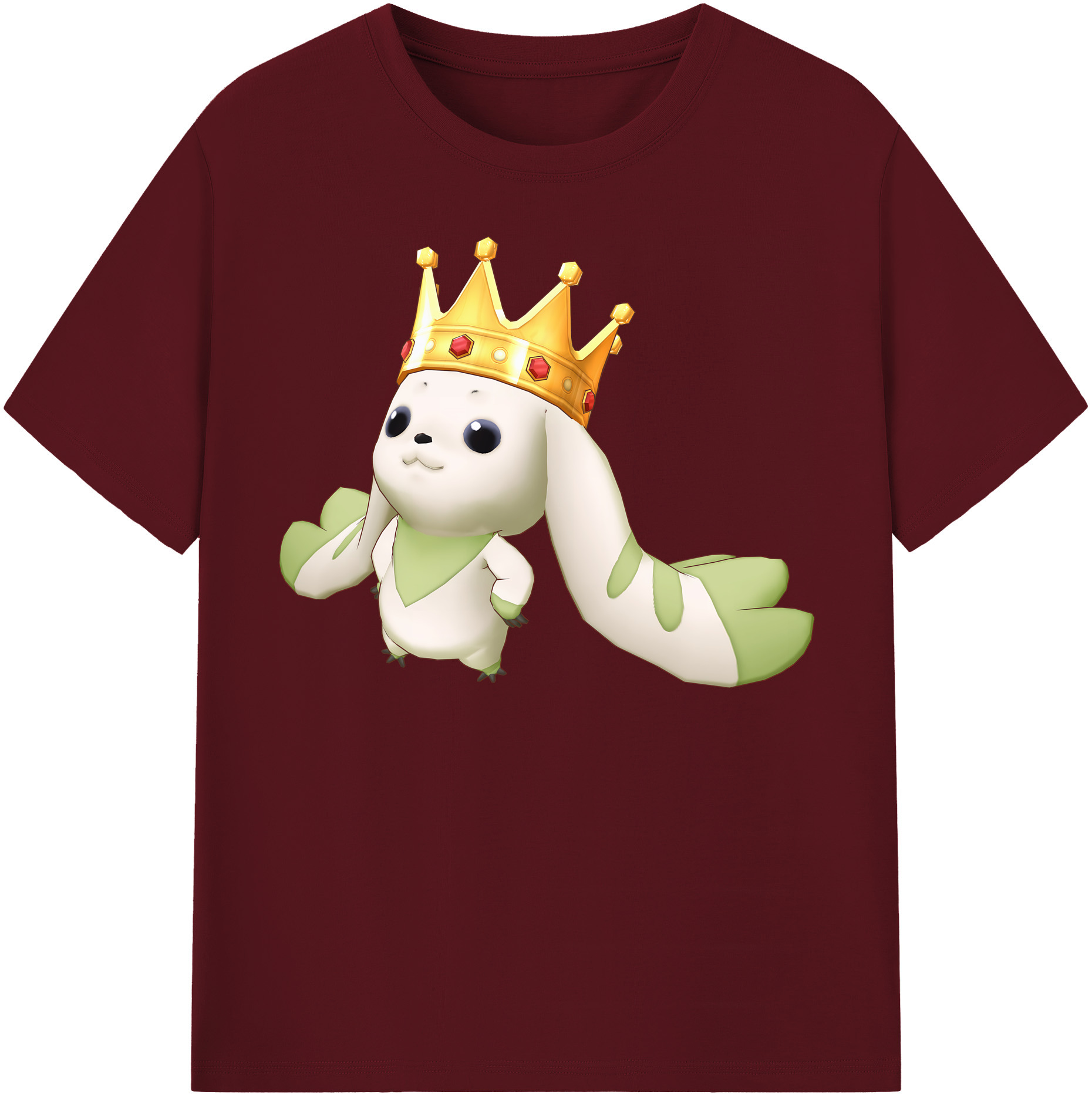 （画像用） Digimon デジタルモンスター/デジモン 綿100％半袖Tシャツ（フロントプリント）